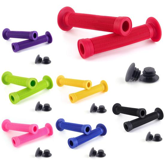 1 Pair Bicycle Handlebar Grip Non-slip Rubber Universal MTB Road Mountain Bike Handle Grip Cover Replacement Bicycle Accessories