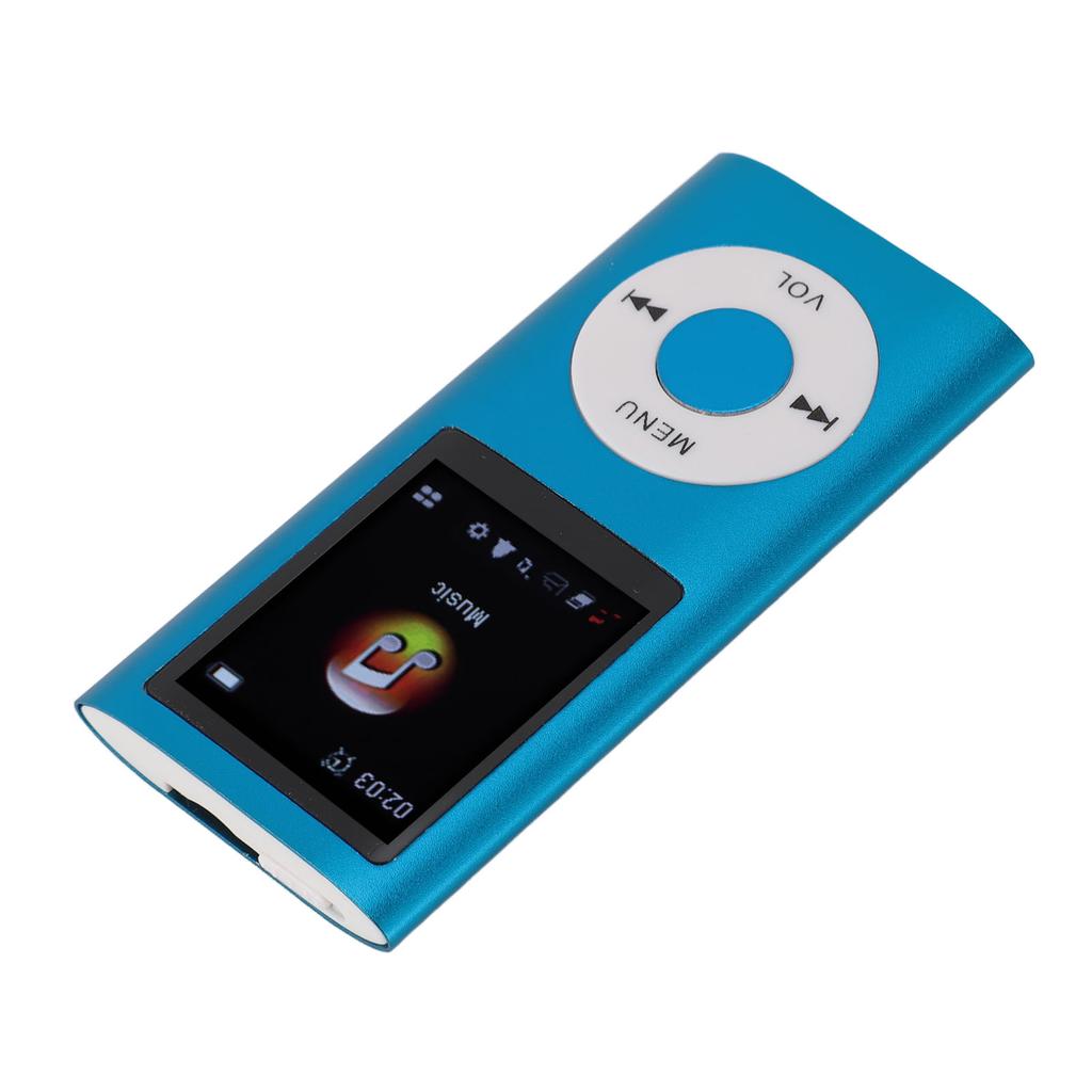 Portable MP3 Music Player 1.8inch TFT Screen HiFi Sound 7 Sound Effect Modes USB Rechargeable