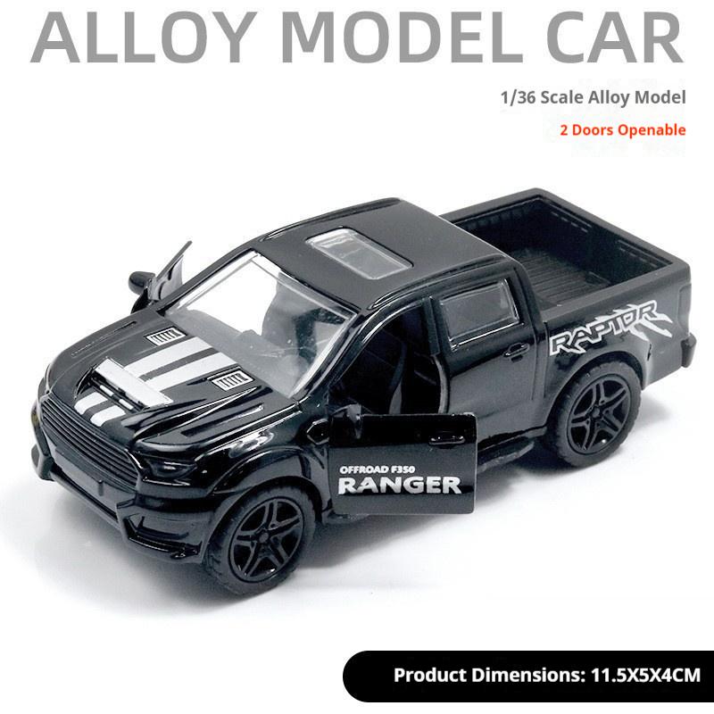 Off-Road Vehicle Alloy Simulation Small Truck With Openable Door, Car Model, Children'S Toys, Gifts, Decorations Cake Ornaments