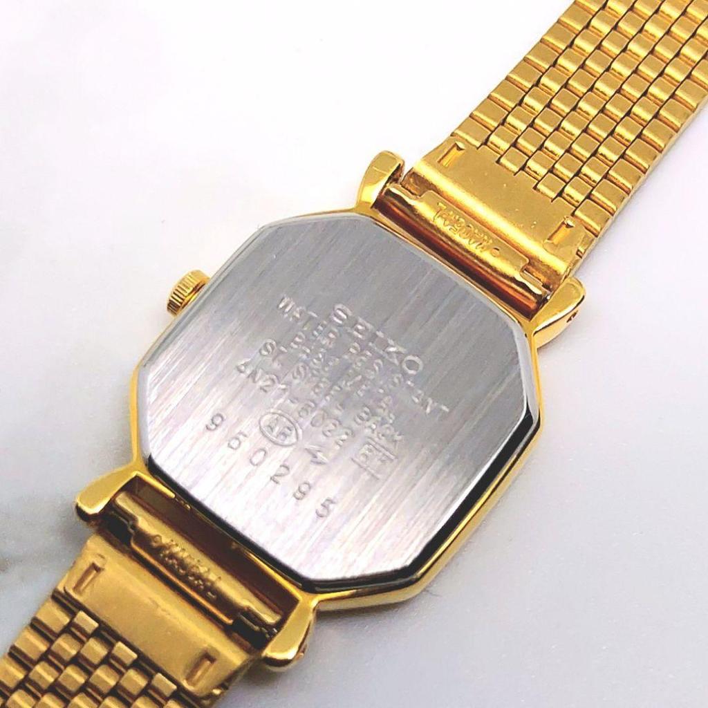 [USED] SEIKO Gold Octagon Women's Watch
