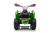 XMX630T Green Battery Quad Bike With Trailer