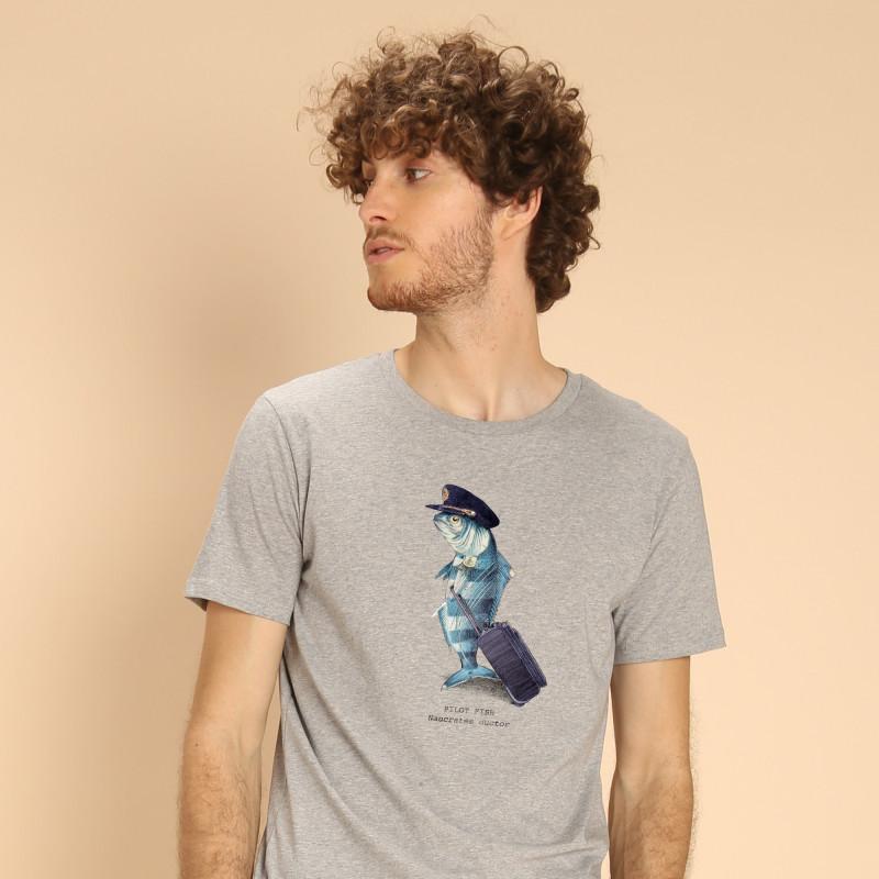 Мужская футболка - PILOT FISH