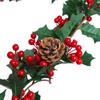 1 шт. Красная ягода, домашний декор, сосновая гирлянда, искусственные растения, ротанговая подвесная лоза, домашний декор, рождественские лозы, шишки, листья, лоза