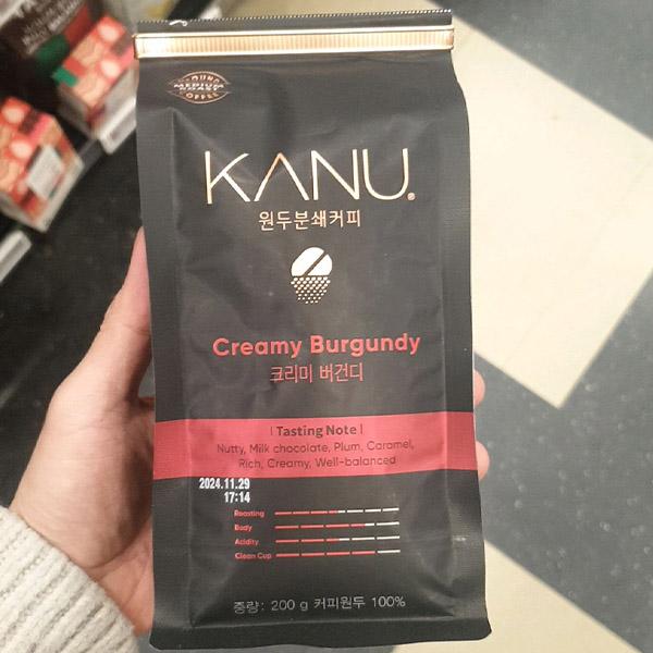 Dongsuh Kanu Кремовый Бургундский Молотый Кофе 200г