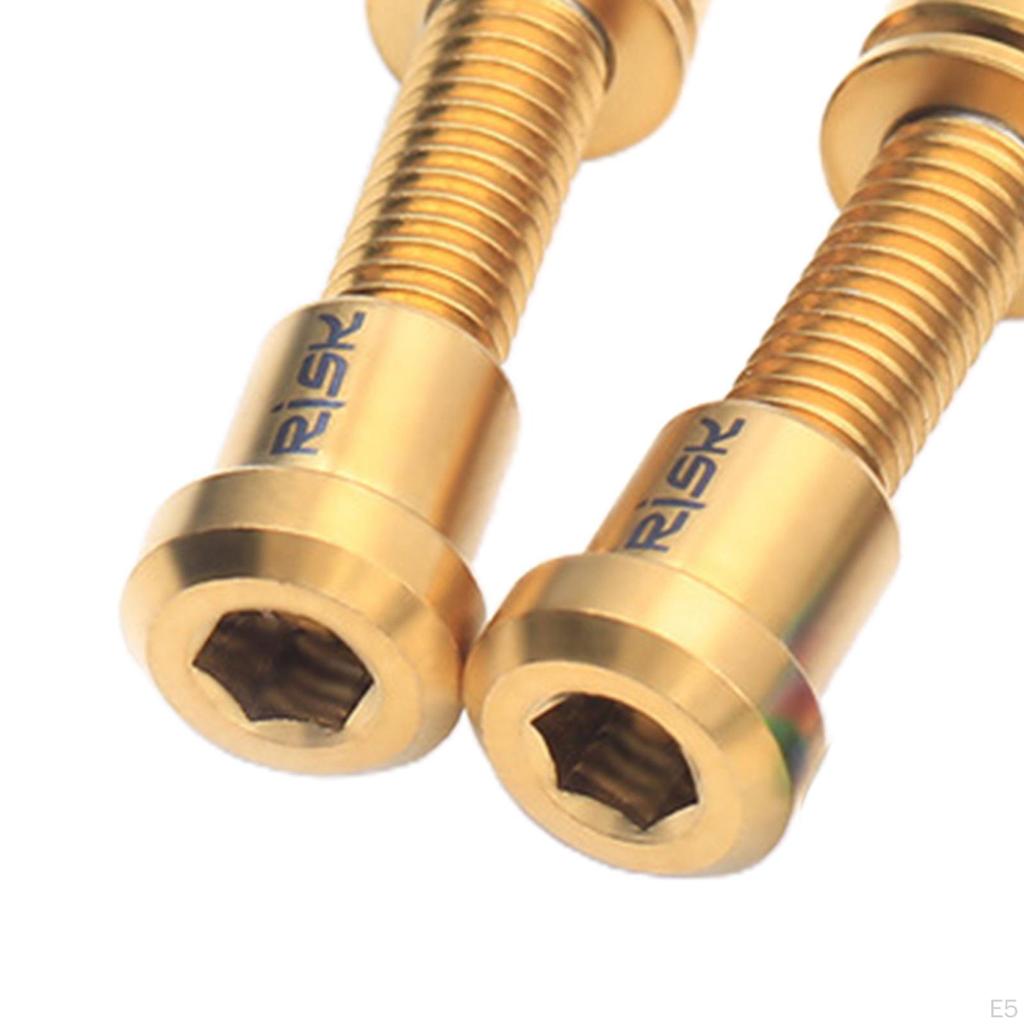 Carbon Stem Screw Nut Kit, , Titanium Alloy M5x18mm for Accessories B