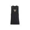 Bull Print Sleeveless Round Neck Tank Top Men Tops Black 1377293-001