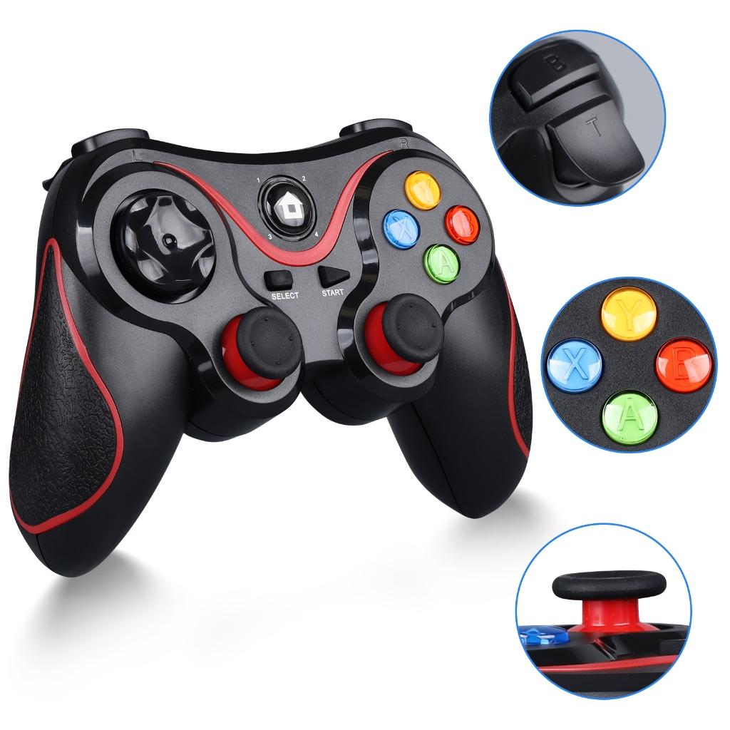 TECTINTER V8 Bluetooth Controller 2.4G Wireless Controller For PS3/PS4 Gamepad Console For Switch Accessories For TV/Android/IOS/PC Joystick