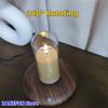 NEW Levitating LED Candle Magnetic Levitation Electronic Candle Floating LED Lamp for Hotel Bedside Home Decor Creative Gift