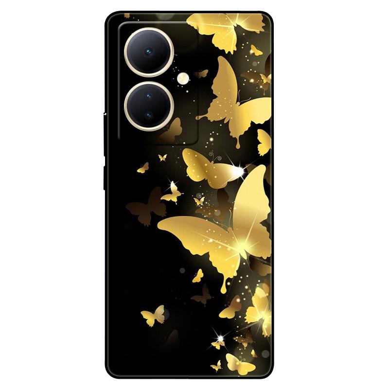 Чехол для Vivo V29 Lite 5G Глобальный ТПУ Силикон Волк Львы Чехол для телефона Для VIVO V29 LITE 6.78 Funda на V29Lite Кошка Животные Чехлы