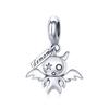 New Halloween Gift Skull Dog Demom European Diy Bead Fit Original Charms Silver 925 Bracelet For Girl Fashion Jewelry
