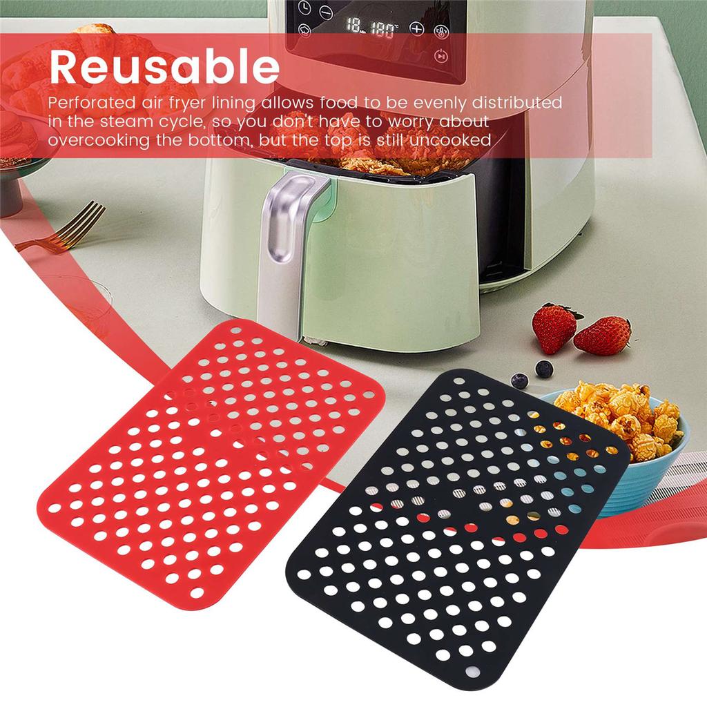 Многоразовые силиконовые вкладыши для фритюрницы Ninja Foodi Dual Air Fryer DZ201, антипригарные аксессуары для фритюрницы пергаментная бумага