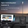 3 в 1 Android14 Беспроводной Carplay Android Auto 2025 Новый Адаптер Обновление Plug&Play Для Youtube Netflix Донгл Беспроводной Автомобильный AI ТВ-БОКС