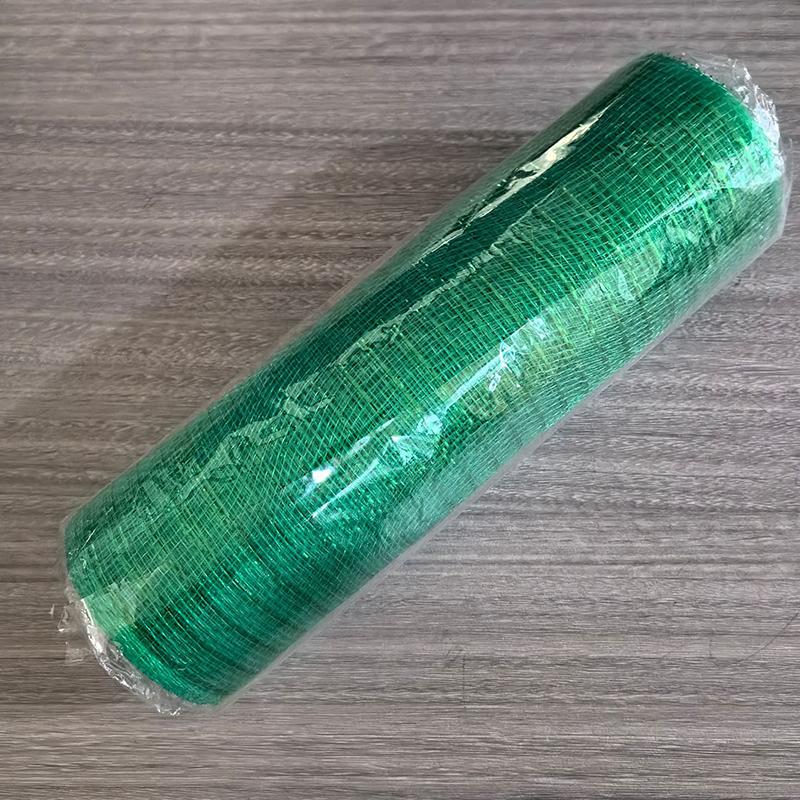 Рождественская сетка Лента Деко Металлическая Осенняя сетка Металлическая фольга Белая Красная Зеленая сетка Рулоны для DIY Рождественский проект Венки Вечеринка