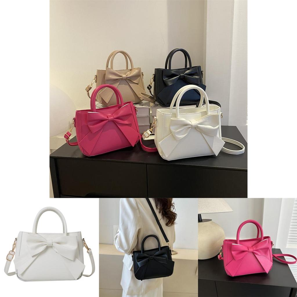 Stylish 2023 Fashionable Handheld Shoulder Crossbody Bag With Elegant Bow Design And Versatile Colors