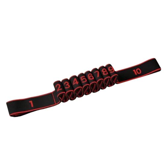 Ремень для йоги и растяжки с петлей для стопы и голени, мужской, женский, домашний, лента-растяжитель 39733, петля, тренировка, упражнения, физический