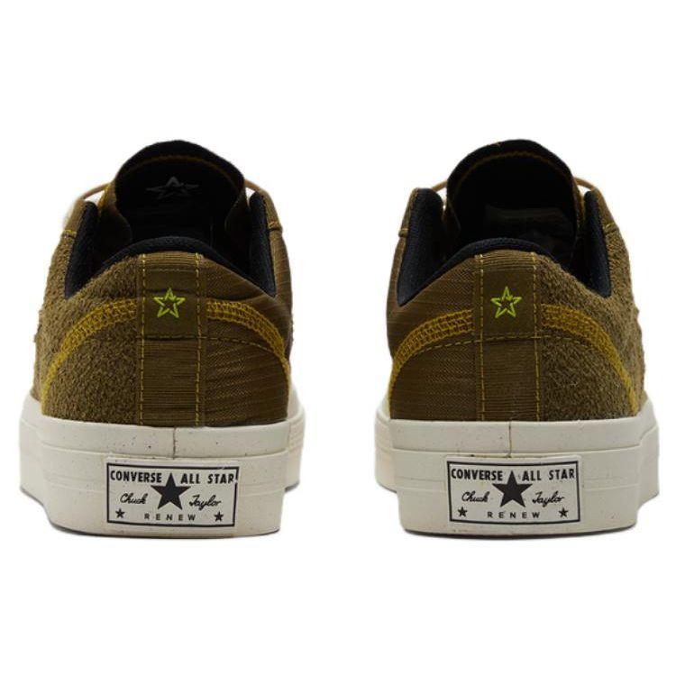 Converse Кроссовки унисекс Renew One Star Remix Dark Moss Зеленый Белый 172349C