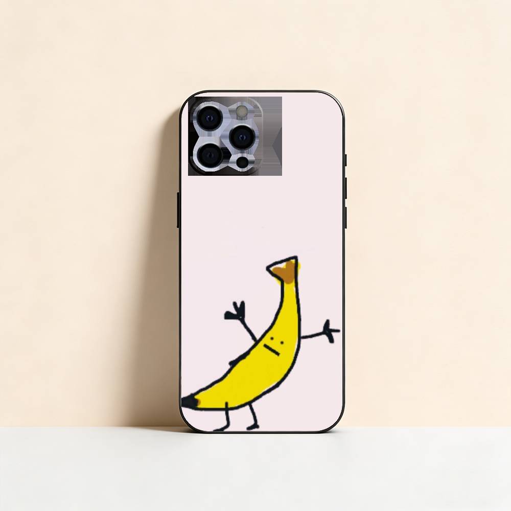 Банановый Человек Милый Чехол для Телефона Силиконовый Мягкий Для IPhone 17 16 15 14 13 12 11 X XR Plus Pro Max Plus