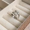 Ada Jewelry Кольцо из стерлингового серебра S925 Женское кольцо Вечность Модное трендовое кольцо