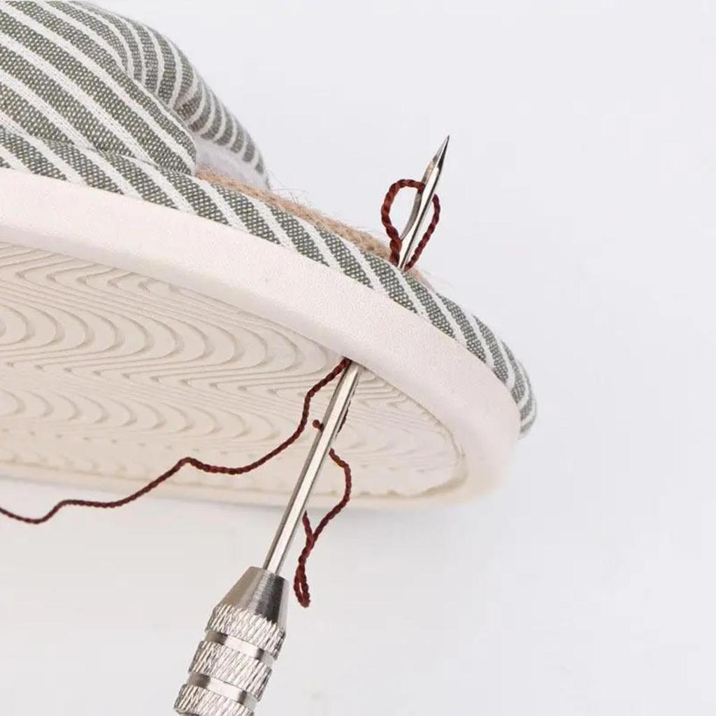 Многофункциональный набор кожаных швейных шил, сменные инструменты для ремонта обуви, набор, пробойник, конус для сшивания, иглы, сделай сам, шитье, кожгалантерея