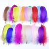 Goose Feather Diy Colorful Feather Soft Large Floating Feather Headdress Craft Decoration Material 