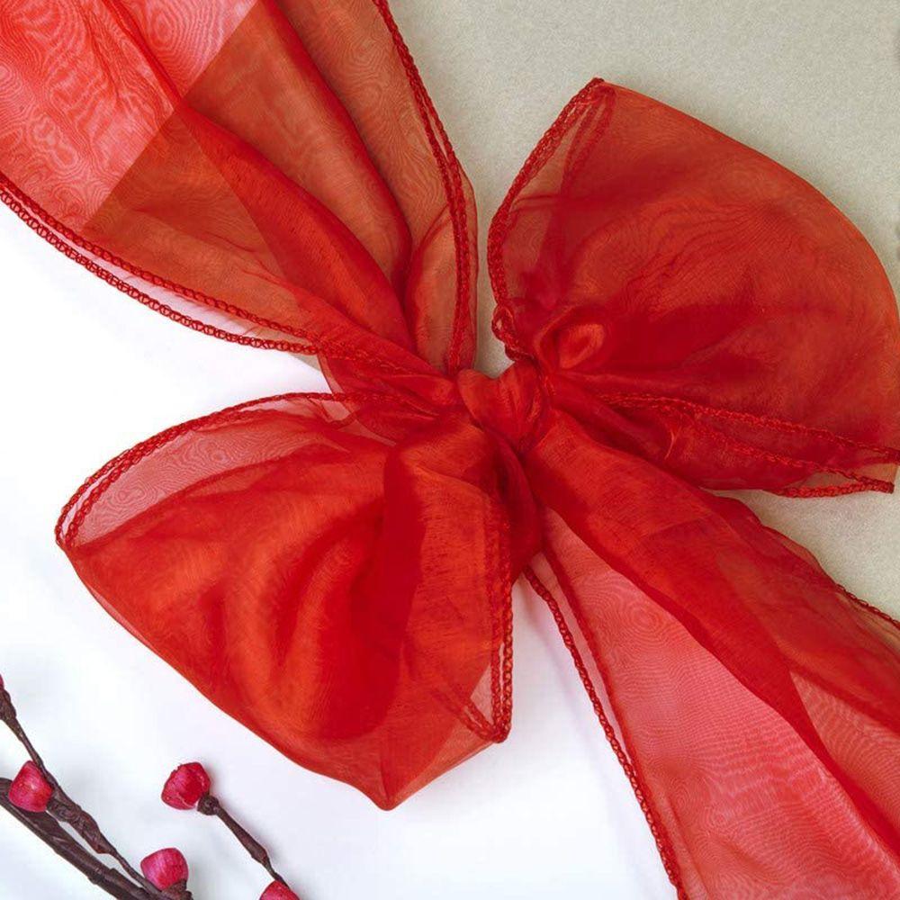 Лента Чехол на Сиденье Завязка Свадебные Принадлежности для Банкета Мероприятия Банкеты Декор Спинки Стула Банты для Стульев Ленты