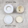 Small Flower Pot Silicone Mold Diy Succulents Concrete Flower Pot Vase Plaster Cement Clay Mold Plant Holder Mold