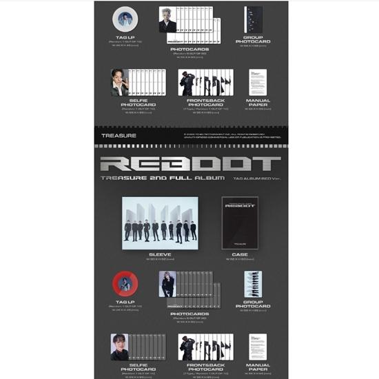 TREASURE - 2-Й ПОЛНЫЙ АЛЬБОМ [ПЕРЕЗАГРУЗКА] YG TAG АЛЬБОМ Случайный