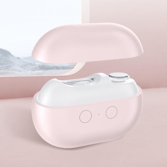 Электрическая машинка для стрижки и полировки ногтей со светодиодной подсветкой, перезаряжаемая через Type-C, автоматическая пилка для ногтей 3-в-1, триммер для маникюра для младенцев, детей, взрослых, пожилых людей