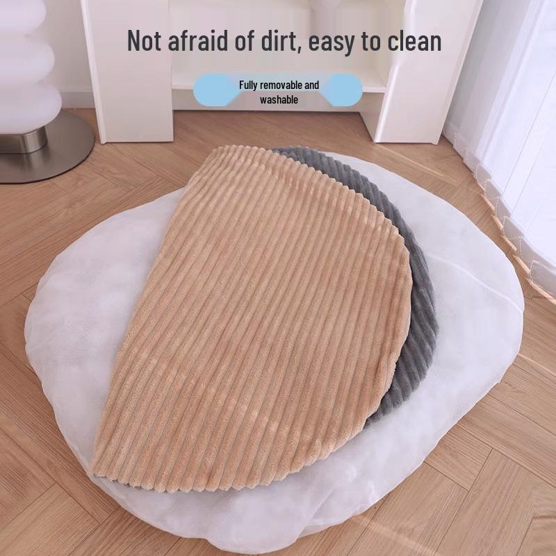 Уютная зимняя подушка для собак и кошек - Съемный, моющийся спальный коврик для маленьких питомцев