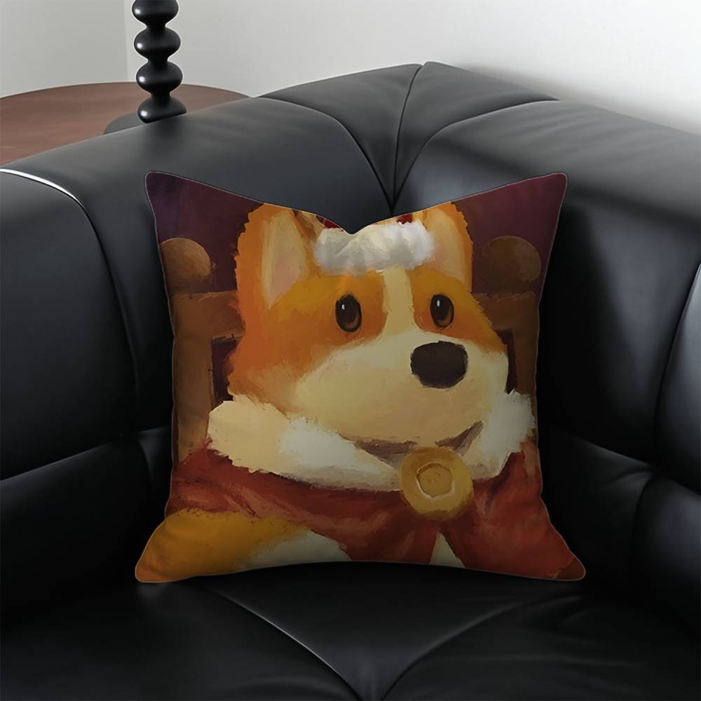 Мультяшный персонаж P-Party Animals Наволочка Антипылевой клещ Наволочка Невидимая молния Шелковистый короткий плюш Чехол для диванной подушки