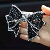 Car Air Vent Rhinestone Bow Air Freshener Decor Accessory