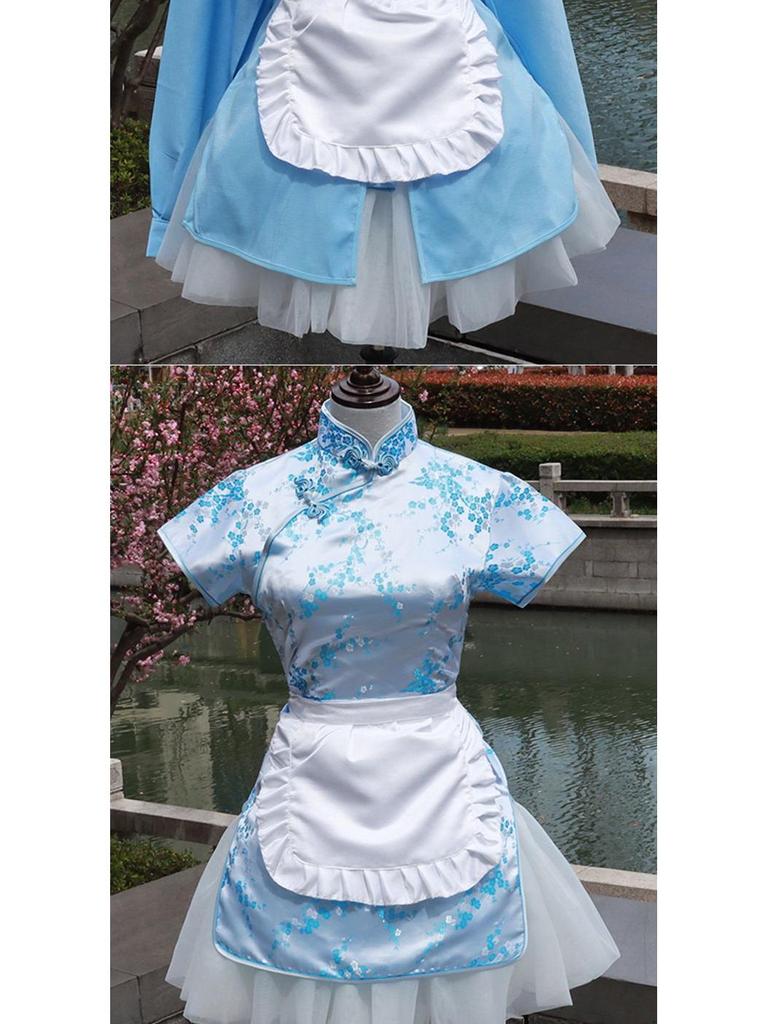 Original Lolita Maid Apron: Cute Soft Bib for Little Cooks