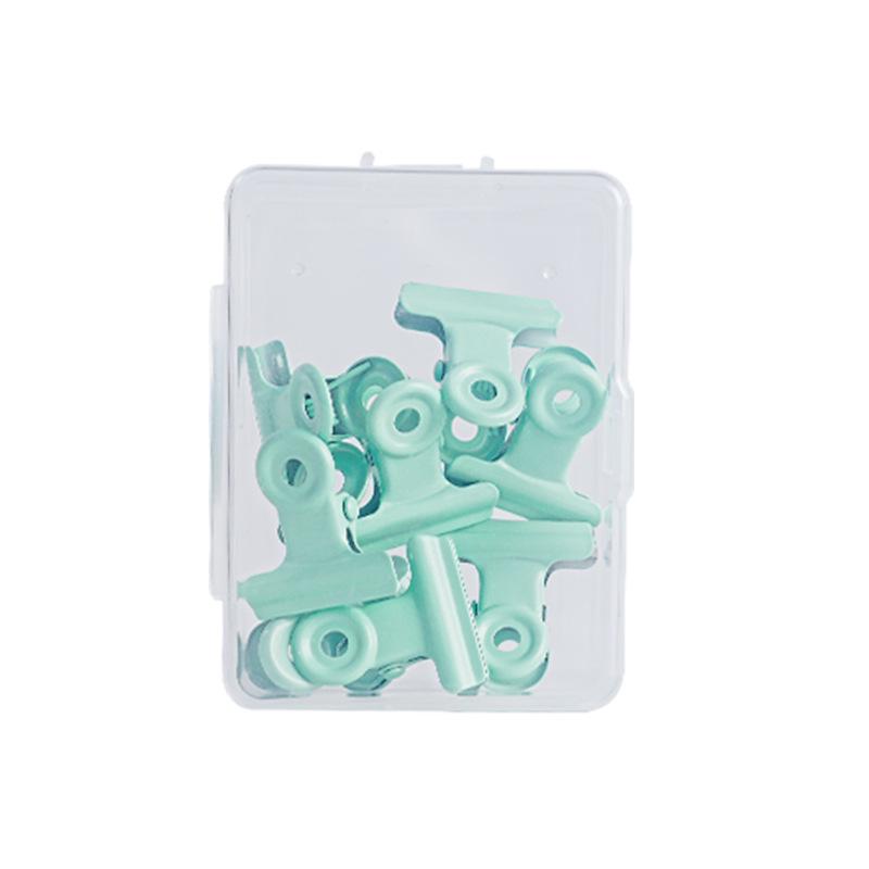 Премиальная цветная коробка с круглыми металлическими скрепками