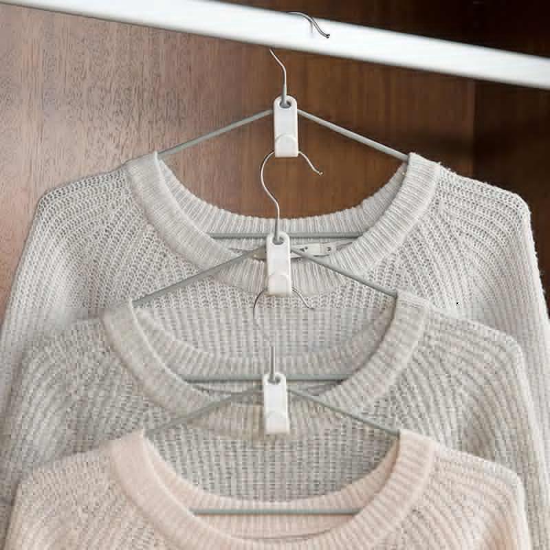 10/20 Pcs Clothes Hanger Connect Hooks for Hanger Wardrobe Closet Organizer Mini Storage Hook Wardrobe Clothes Coat Organizer Rack