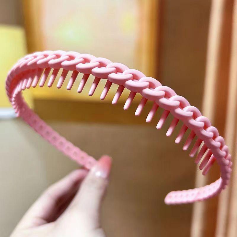 Women's 2025 Non-slip Toothed Headband for Face Washing - Premium Summer Hair Clip