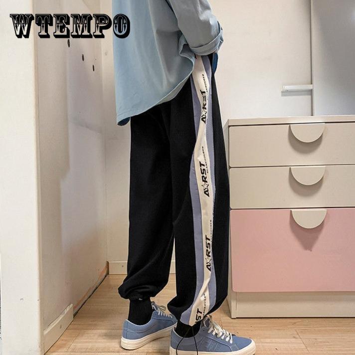 Wide Leg Sweatpants Women's Spring and Autumn Thin Casual Pants Straight Tube Loose Pants