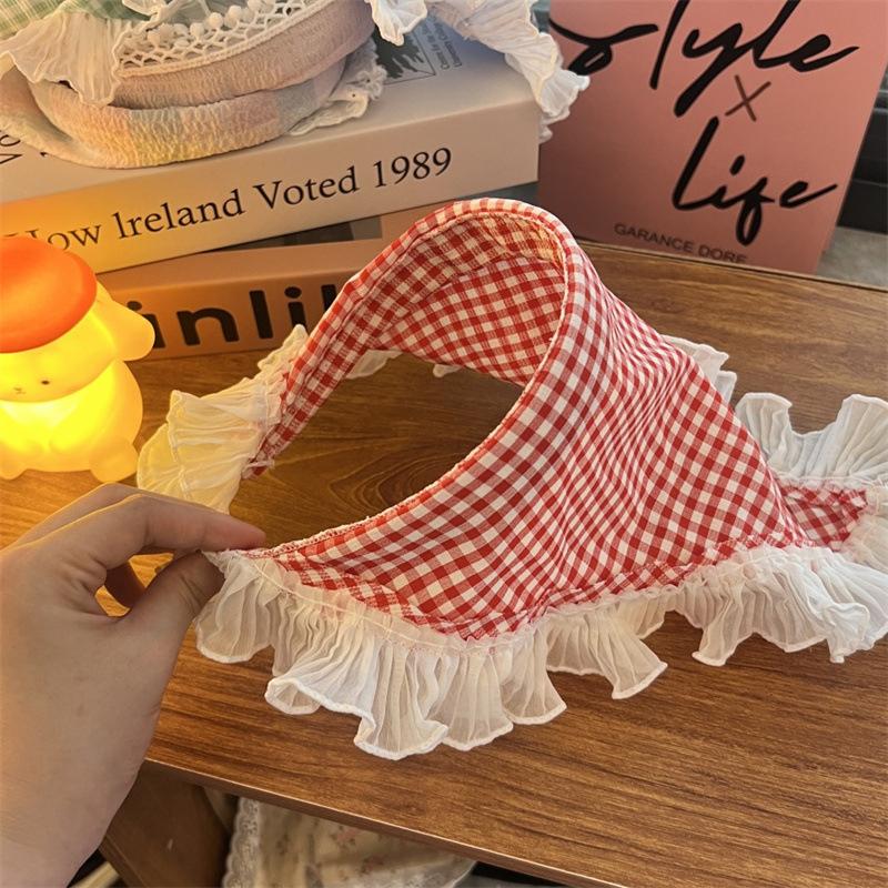 Кружевной обруч для волос Треугольный шарф Косынка для волос Повязка на голову в стиле «Богемия»