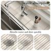 Kitchen Sink Faucet Mat Drain Pad Absorbent Bathroom Splash Guard Countertop Protector Faucet Rugs