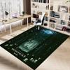 Princess Mononoke Forest Carpet For Playroom Bedroom Living Room Sofa Home Decorkids Game Area Rug Nonslip Floor Mat