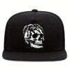 Полиэстеровая кепка-snapback с графическим принтом "Череп паука", унисекс, хип-хоп, регулируемая, бейсболка, повседневная уличная одежда
