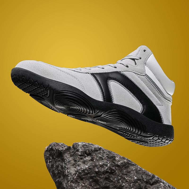 Женские спортивные кроссовки для бега с высоким верхом, эластичные повседневные кроссовки, модные кроссовки на шнуровке для бега трусцой и ходьбы для мужчин, противоскользящие