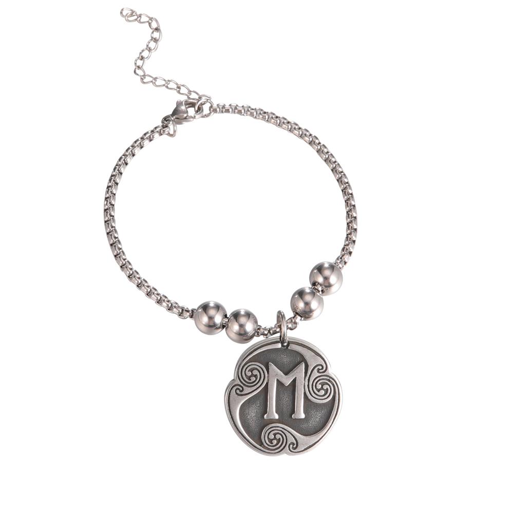 Винтажный Браслет с Рунами викингов для Мужчин Нержавеющая Сталь Прямоугольная Цепь Загадочные Скандинавские Руны Викингов Браслеты Амулет Ювелирные Изделия Подарок