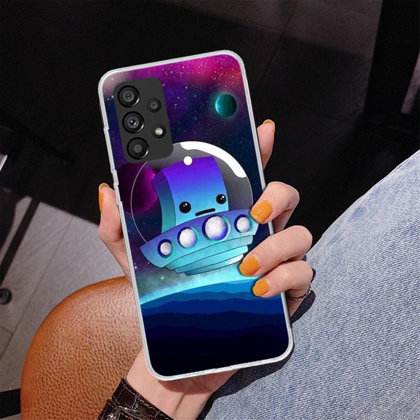 Чехол для телефона Geometry Dash для Samsung Galaxy A17 A16 A15 A14 A13 A57 A56 A55 A54 A53 A37 A36 A35 A34 A33 A26 A25 A24 A23 Gal