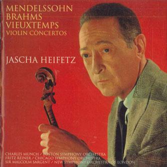 CD МЕНДЕЛЬСОН, БРАМС, ВЬЁТАН, ХЕ - Концерты для скрипки FBCC40306 RCA Japan Classical Б/У