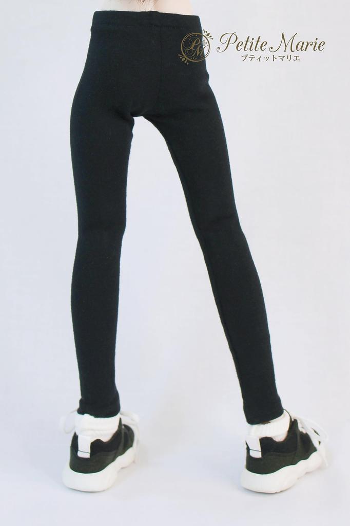 Petite Marie Scale MDD Совместимый Фитнес Повседневный 40 см BJD Кукольная одежда 1/3 Леггинсы длиной 9/10, Черные, Лосины, Брюки, Леггинсы, Брюки, Брюки, Кукла,