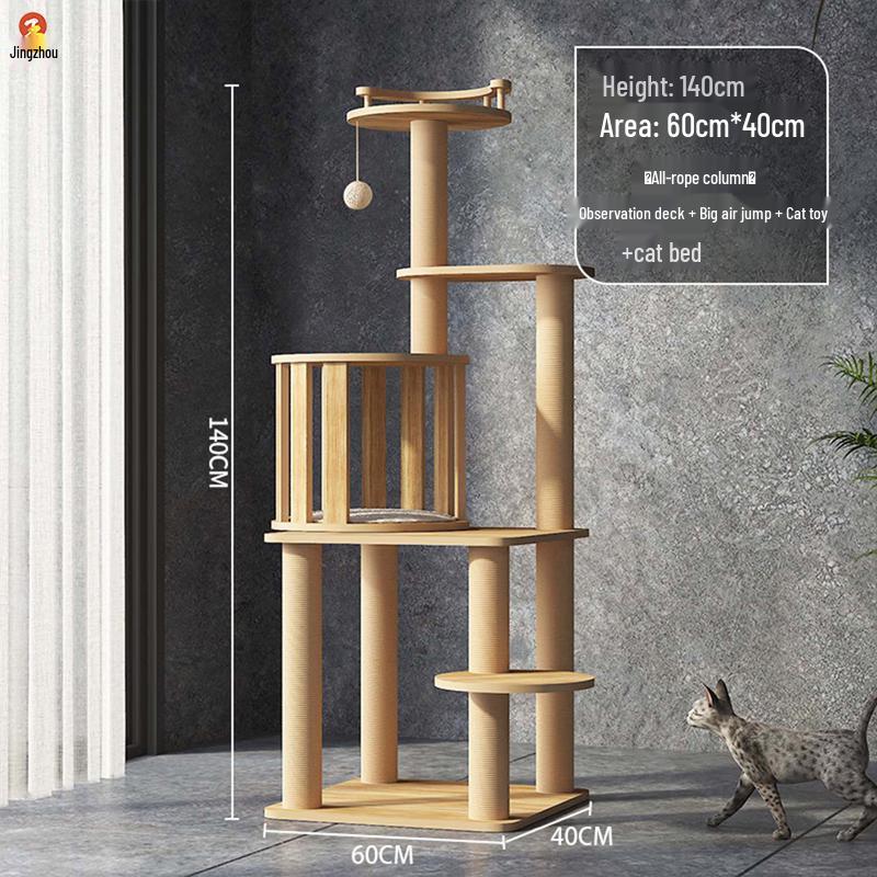 Jingzhou Multi-Level Cat Tree & Activity Center