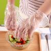 100Pcs Disposable Gloves Catering Food Grade Plastic Transparent Gloves Restaurant Supplies Kitchen Dining Tableware Accessories
