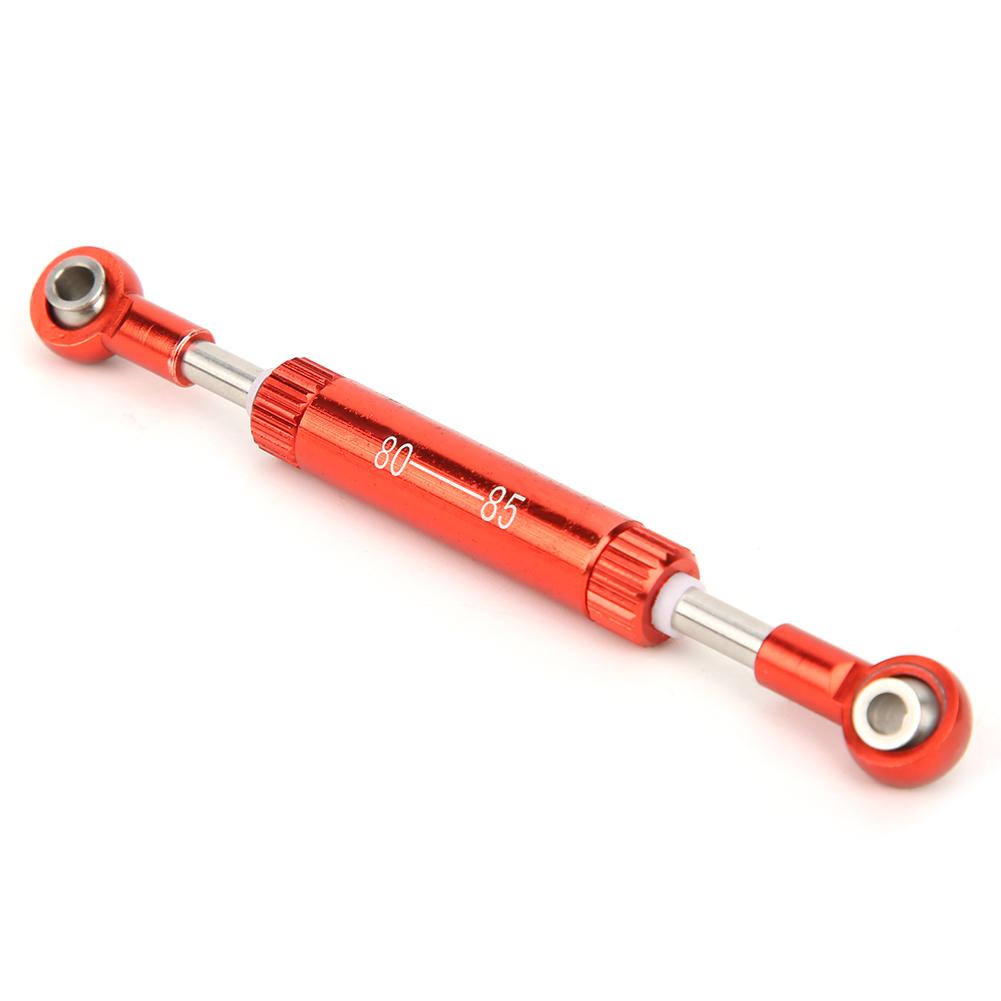 Adjustable Servos Pull Rod Steering Lever Accessory for SCX10 D90 1 10 RC Car(80 85mm )