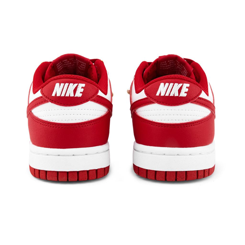 Nike Кроссовки Dunk Нескользящие Нескользящие Низкие Скейтбордические Обувь Унисекс Красный Белый DD1873-116(Команда943-)