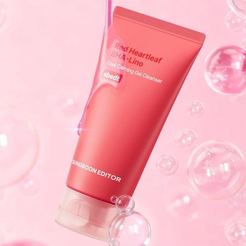 SUNGBOON EDITOR Гель-очищающее средство Red Heartleaf BHA-Lino Cool Calming 120 г